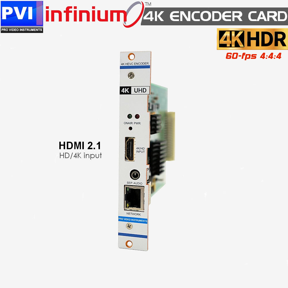 INFINIUM Encoder Card 4K@60 Broadcast Plus HEVC HDMI – Pro Video ...