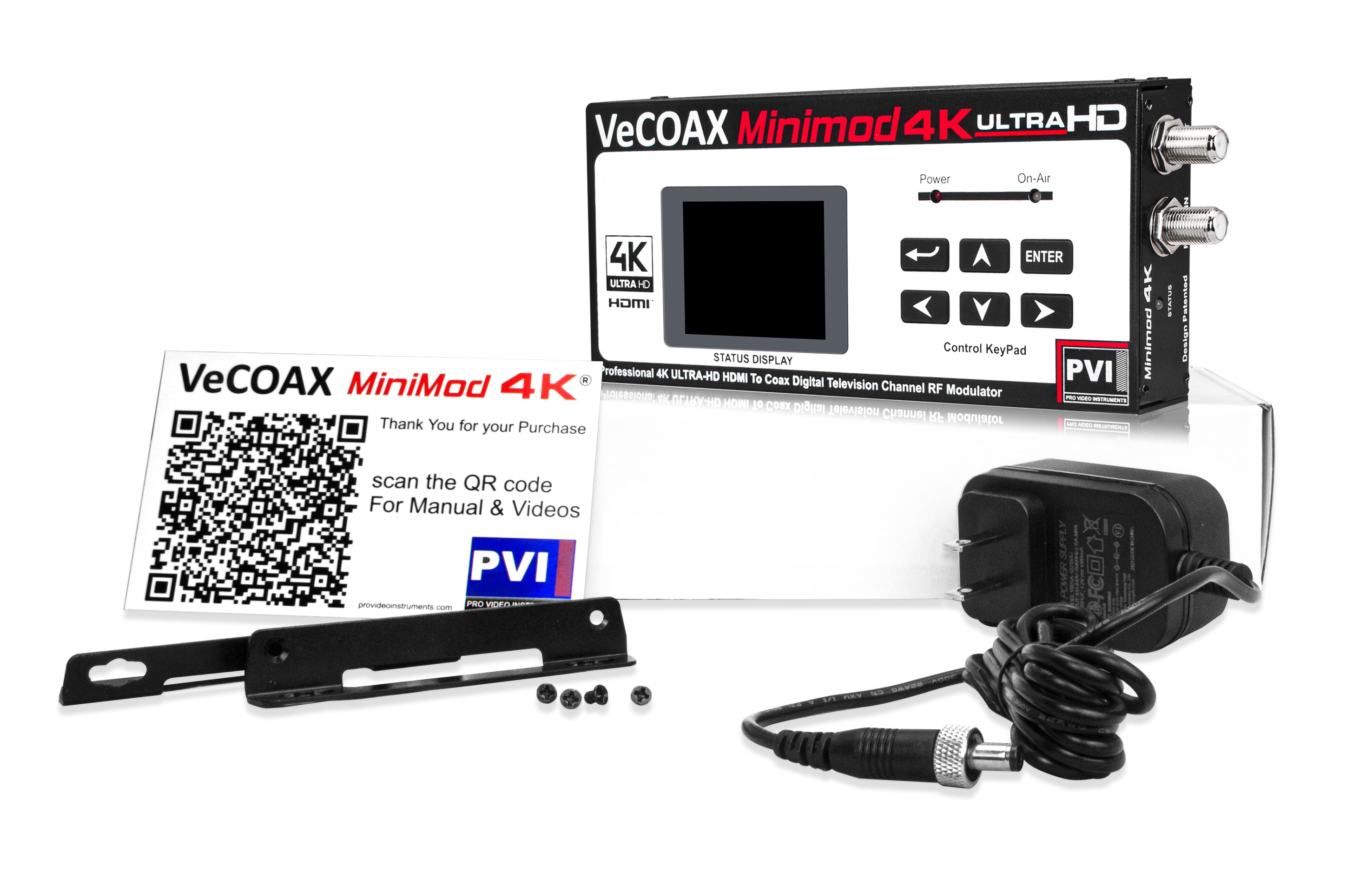 VeCOAX MINIMOD 4K Ultra-HD HDMI RF Modulator – Pro Video Instruments