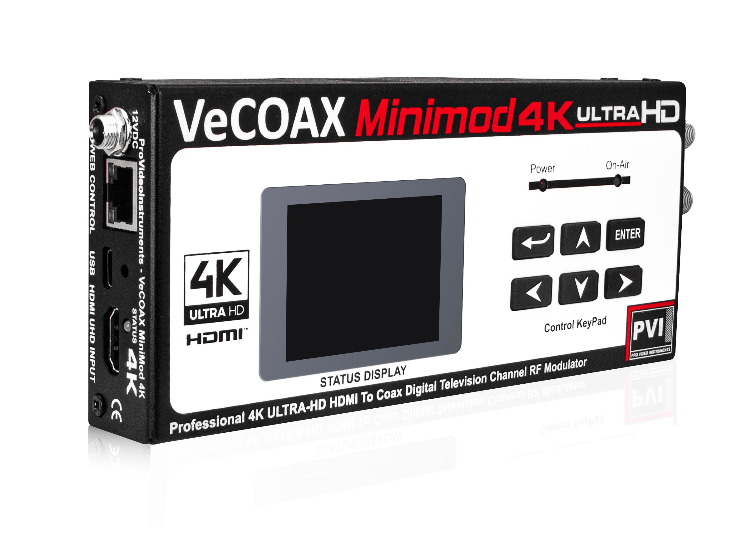 VeCOAX MINIMOD 4K Ultra-HD HDMI RF Modulator – Pro Video Instruments